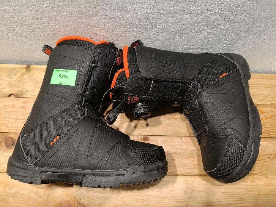 Nr 365 Buty snowboardowe Salomon Faction 26 cm Boa