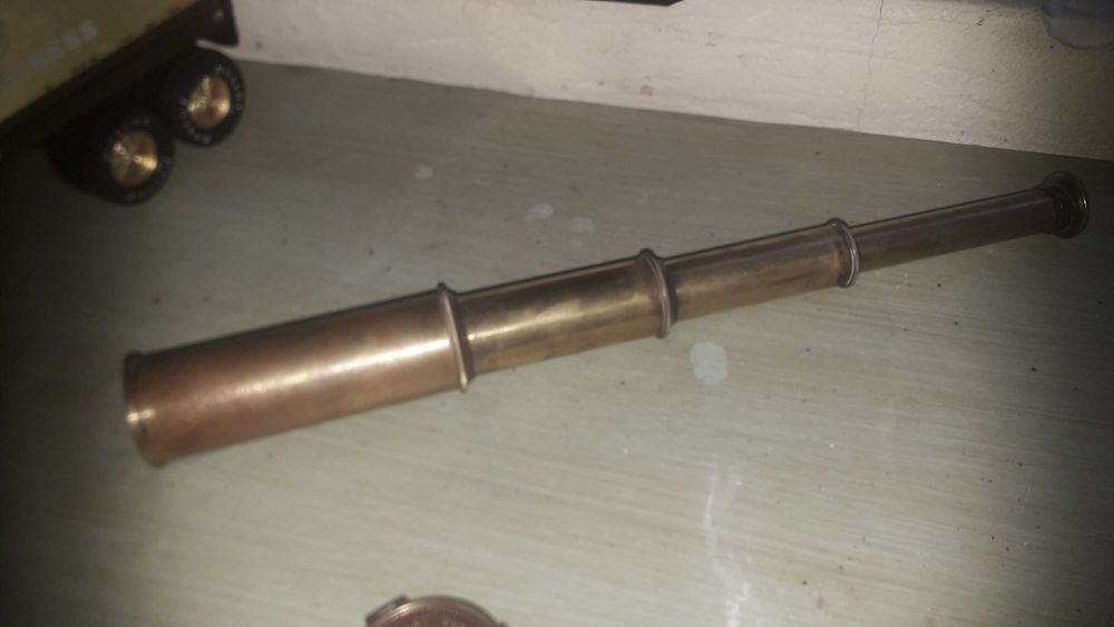 Barometro em madeira antigo maritimo