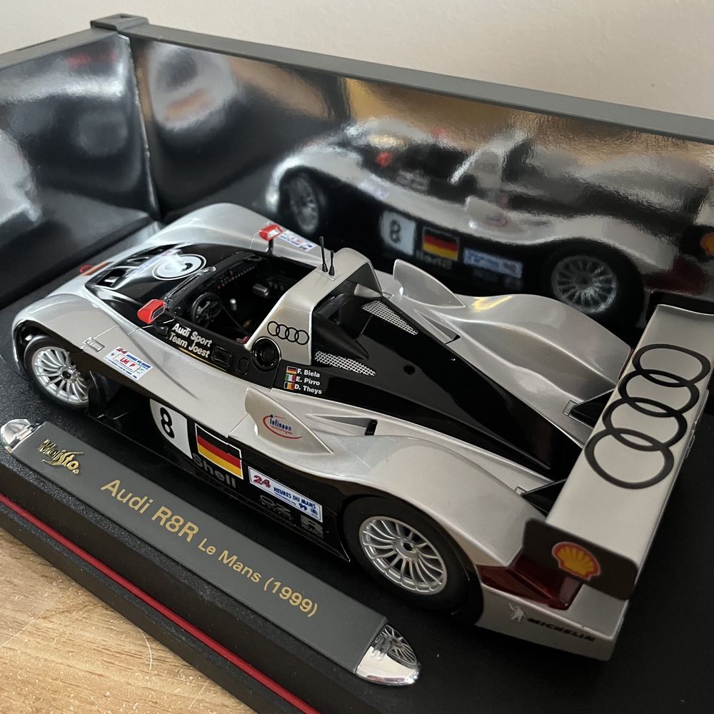 Maisto Audi R8R Le Mans (1999) - model kolekcjonerski 1:18