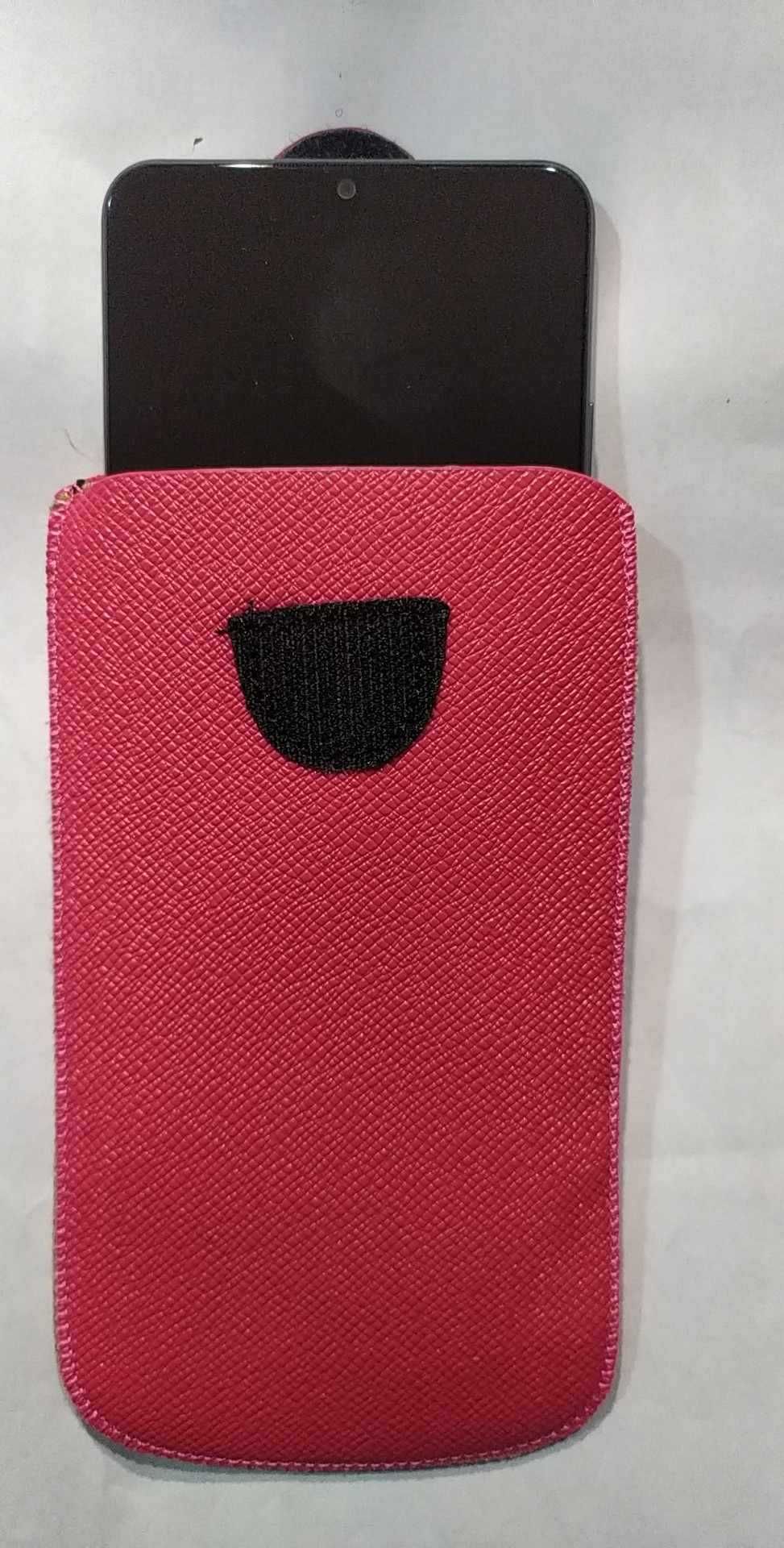 Etui do telefonu XXL Wsuwka Uniwersalne Różowe