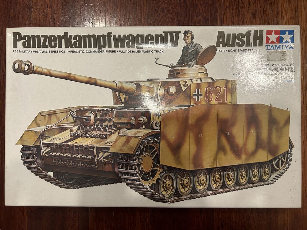 Model czołgu do sklejenia PanzerkampfwagenIV Ausf.H