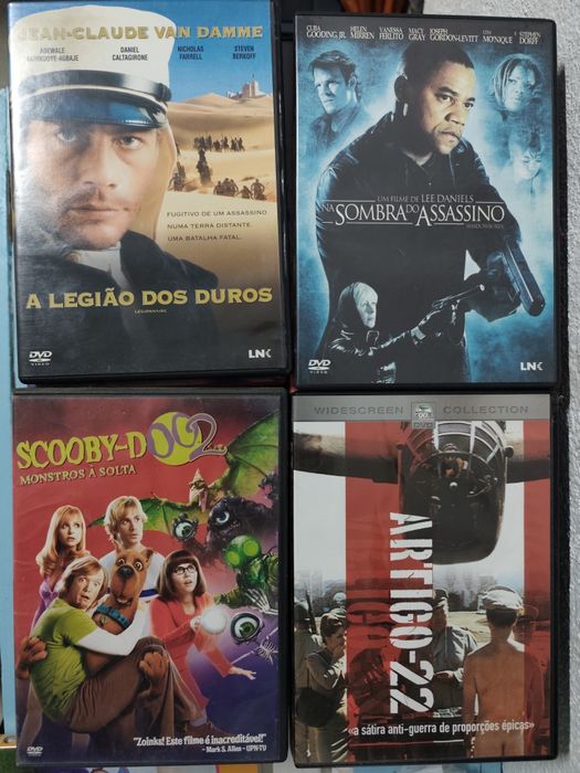 DVDs vários títulos