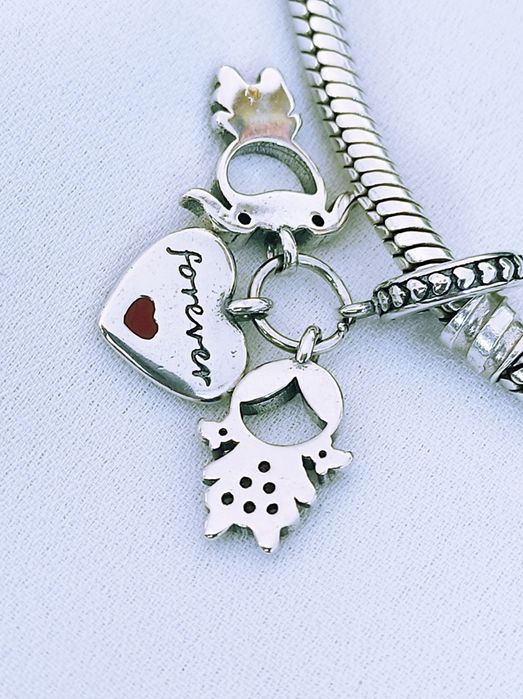 Zawieszka charms siostry charm's s 925