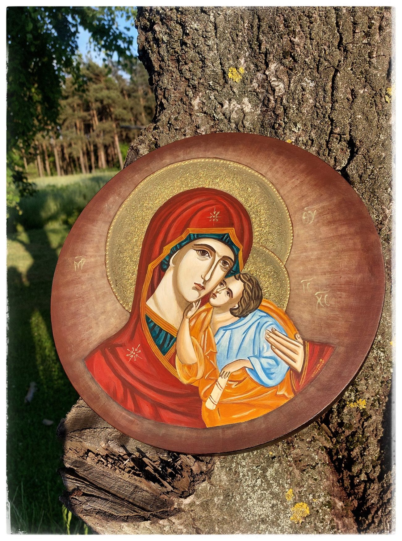 Ikona Matka Boska z Dzieciątkiem.