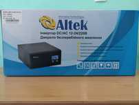 Джерело безперебійного живлення Altek ASK12 600VA/480W DC12V + Акум.