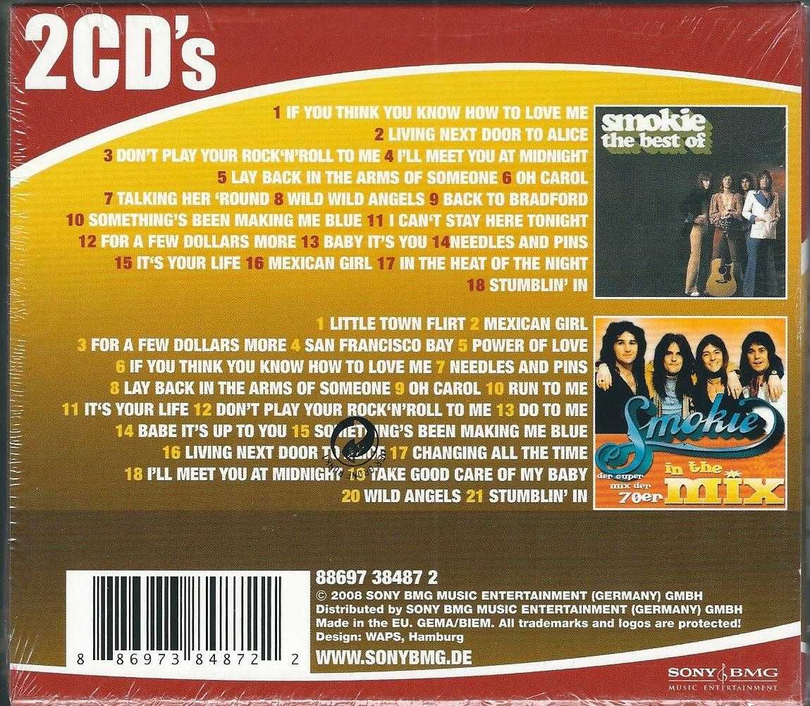 2 CD Smokie - 2 In 1 Smokie (2008) (Sony BMG Music)