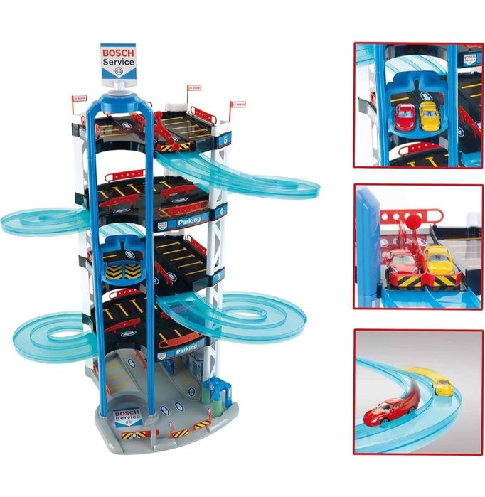 Pista garagem Bosch car service Theo Klein