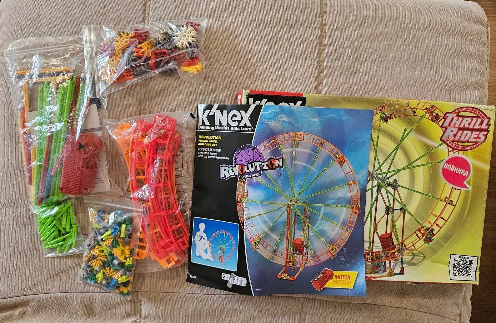 Конструктор дитячий KNEX "Колесо огляду" американський K'NEX