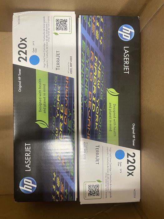 Hp laser toner 220x czarny, magneta, yellow, cyan oryginalny