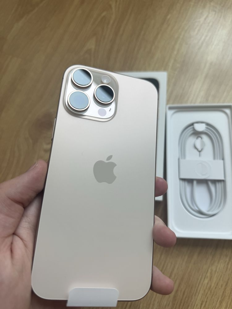 Iphone 16 Pro Max de 256gb com fatura e garantia ( Novo)