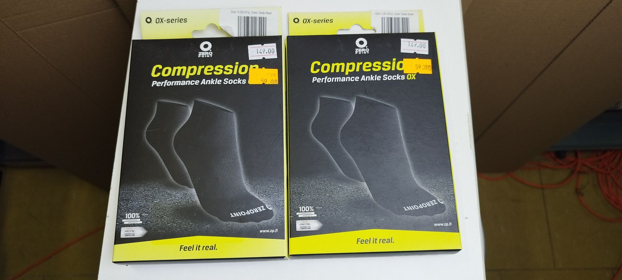 Rękawki / nogawki / skarpety kompresyjne pakiet