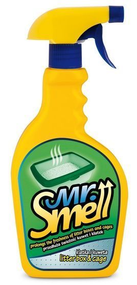 Spray odświeżający kuwety i klatki dla zwierząt gryzoni Mr.Smell 500ml