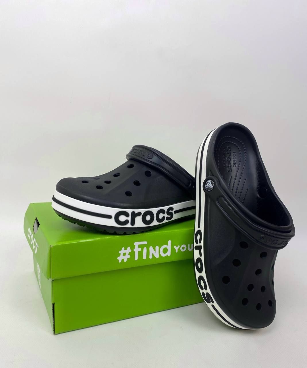 Новинка! Крокс Crocs Bayaband Logo Motion мужские, женские купить