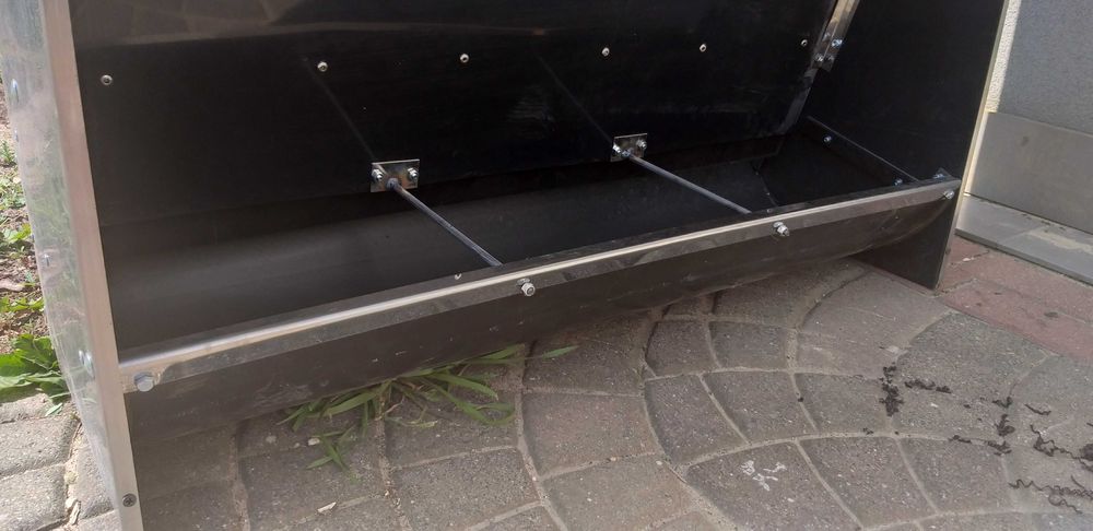 Duży AUTOMAT/PAŚNIK/karmnik tuczniki/świnie trzystanowiskowy na sucho