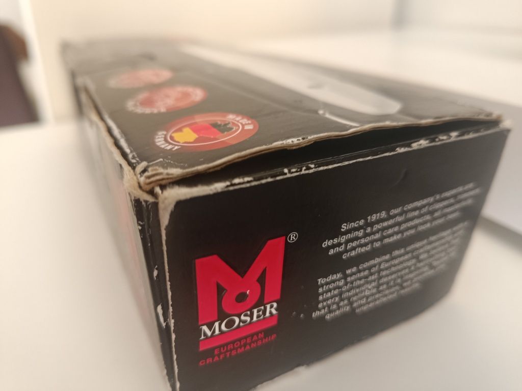 Maquina de cortar cabelo Moser 1400 silver edition