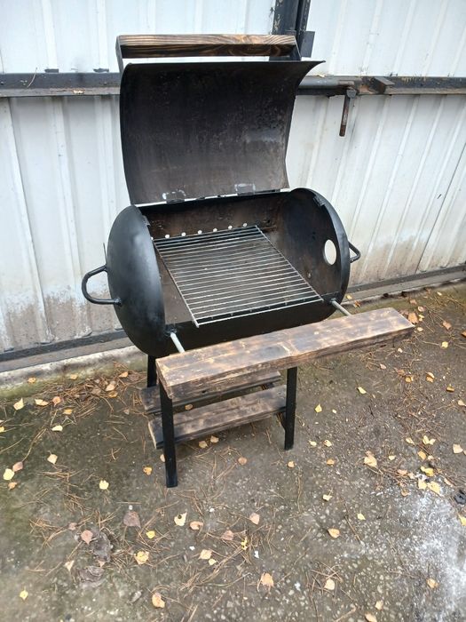 Акція! Мангал,Гриль,Барбекю,коптильня 4в1,  зі столиками.