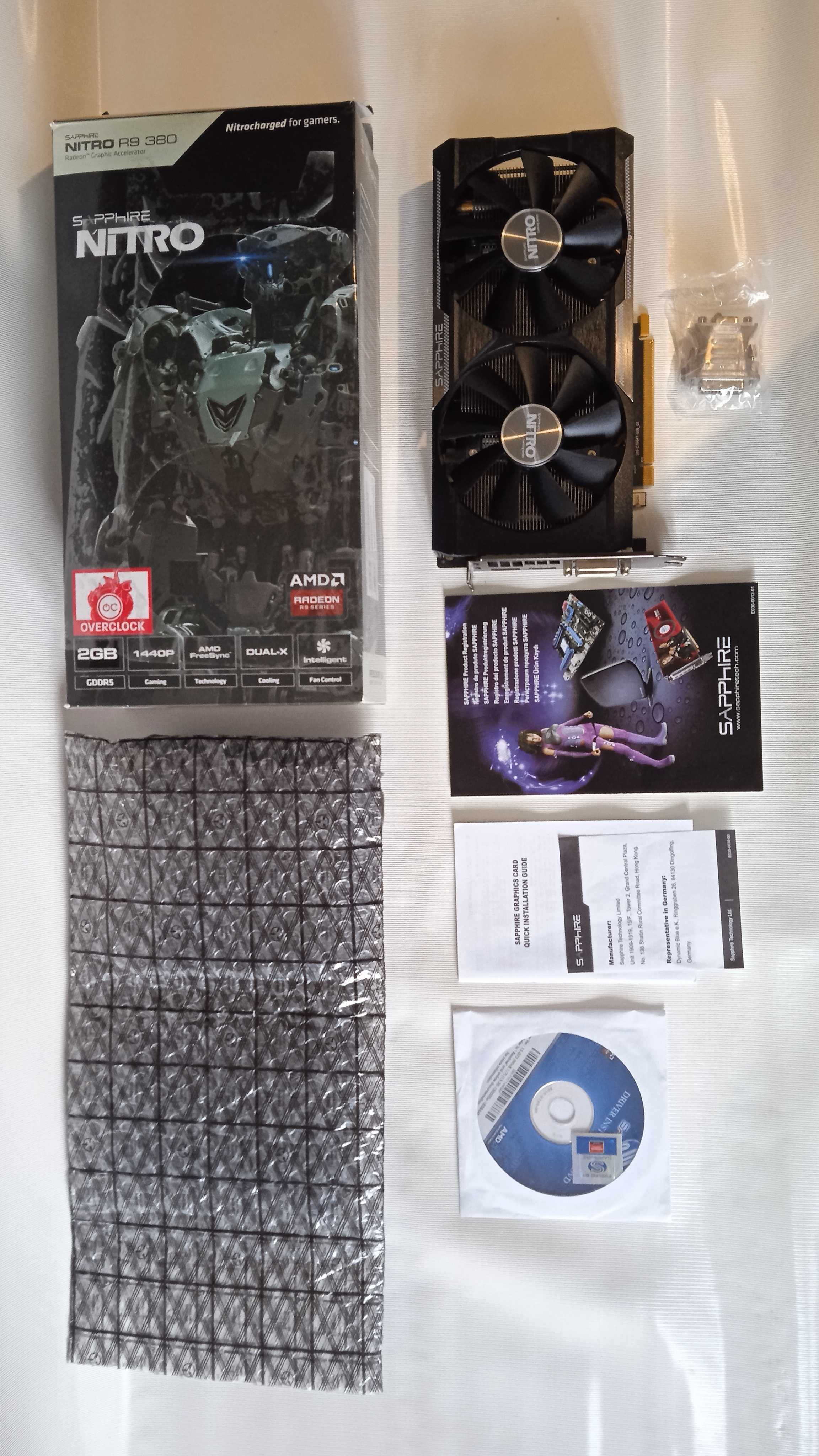 Система у зборі: ASUS-B150M-PLUS, i3-6100, DDR4-2400 4 Gb х 4, R9 380.