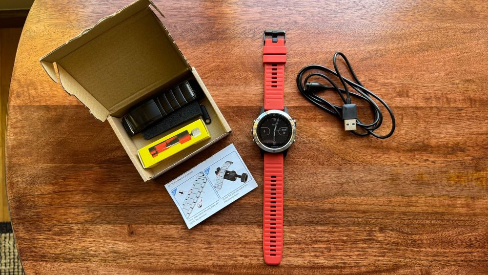 Garmin Fenix 5 Silver excelente estado