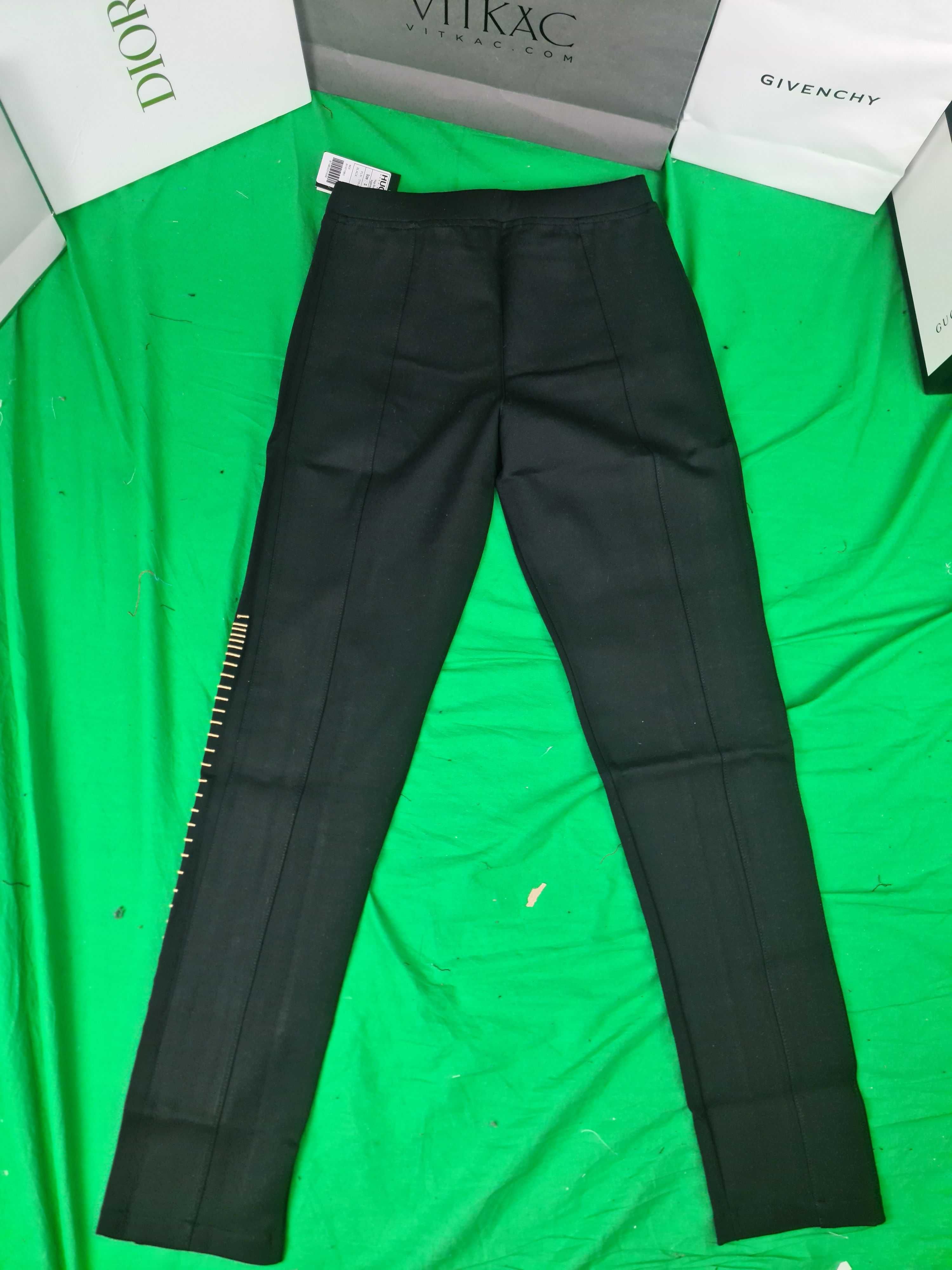 Legginsy damskie czarne hugo boss spodnie