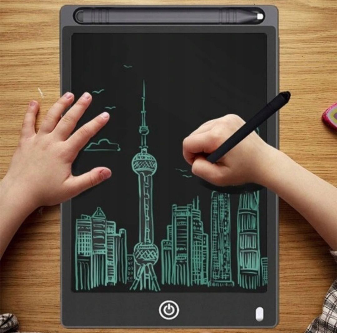 Tablet graficzny do rysowania 12 cali LED LCD tablica znikopis rysik