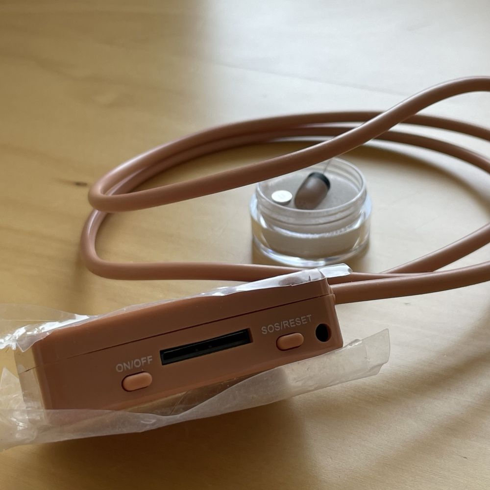 Mikrosłuchawka z pętlą indukcyjną Bluetooth na egzamin (TopPro BT-3)