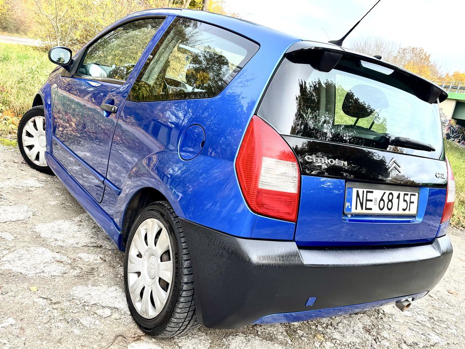 Citroen C2 1.4 75KM 2007r - 168.000KM - Klima - Super Stan