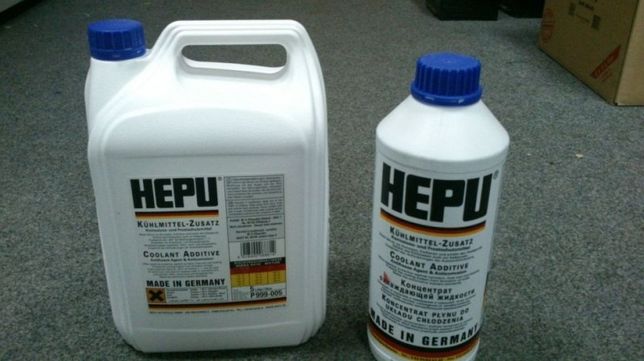 Антифриз концентрат HEPU G 11 -80°C синий (5 литров)
