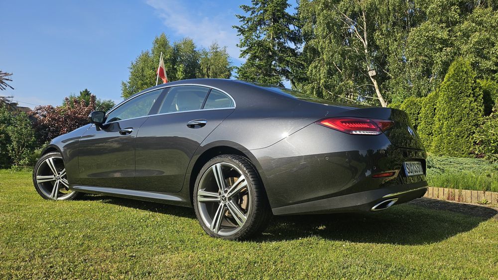 Mercedes Benz CLS 400D, wyjątkowe wyposażenie, 1 właściciel od 5 lat