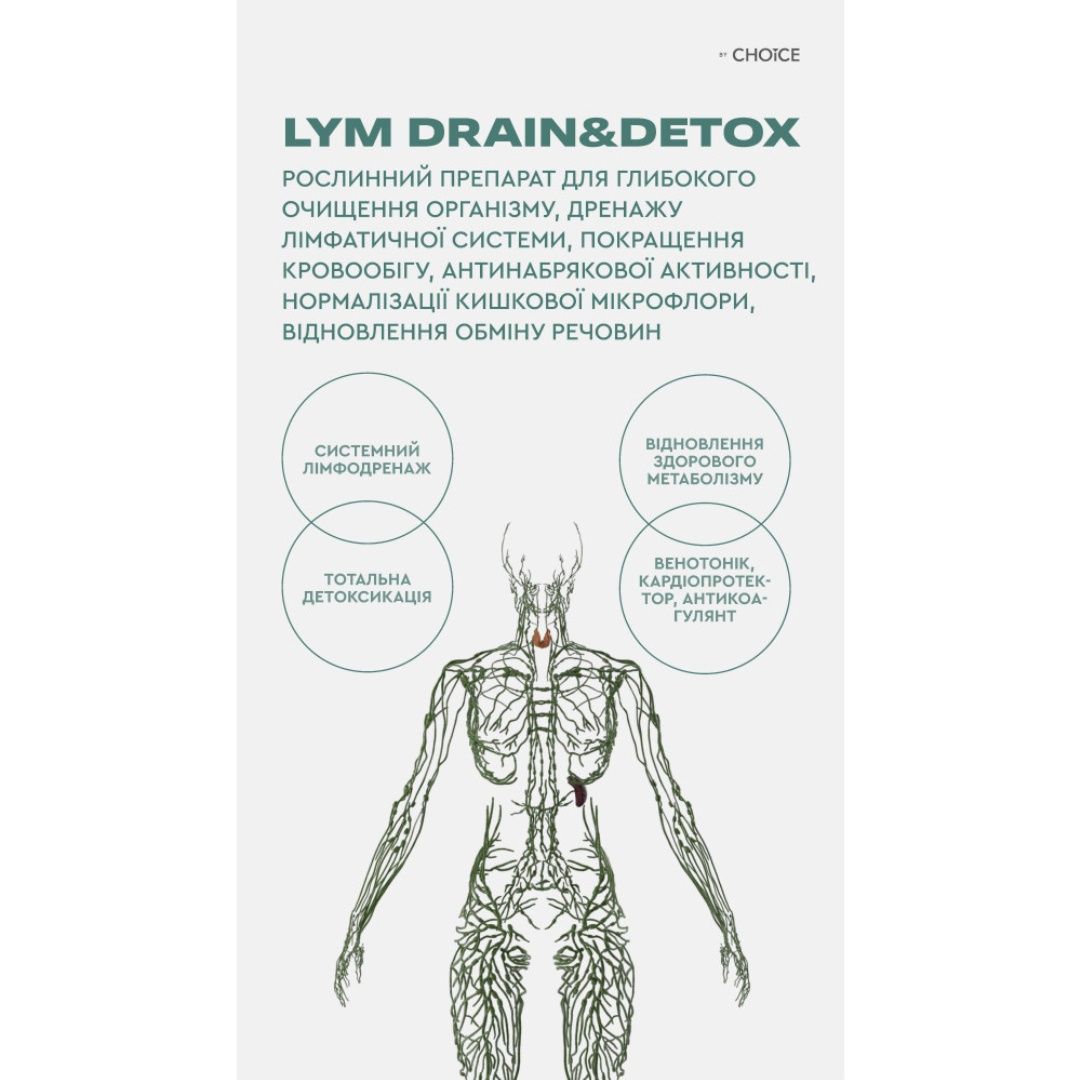 Диетическая добавка LYM DRAIN & DETOX