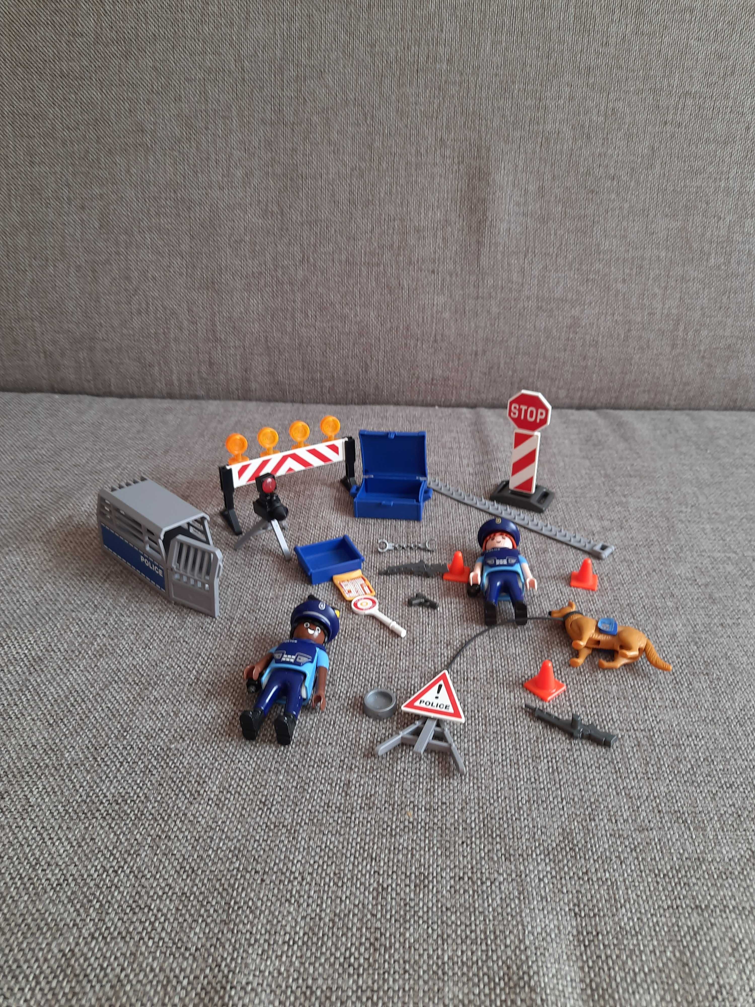 Blokada policyjna Playmobil