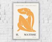 Plakat H. Matisse - Kobieta (Rozmiar A2 - 42 x 59.4 cm)