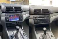 Auto Rádio Bmw E46  Android 2 din ano 1998 até 2006 Modelo de botões