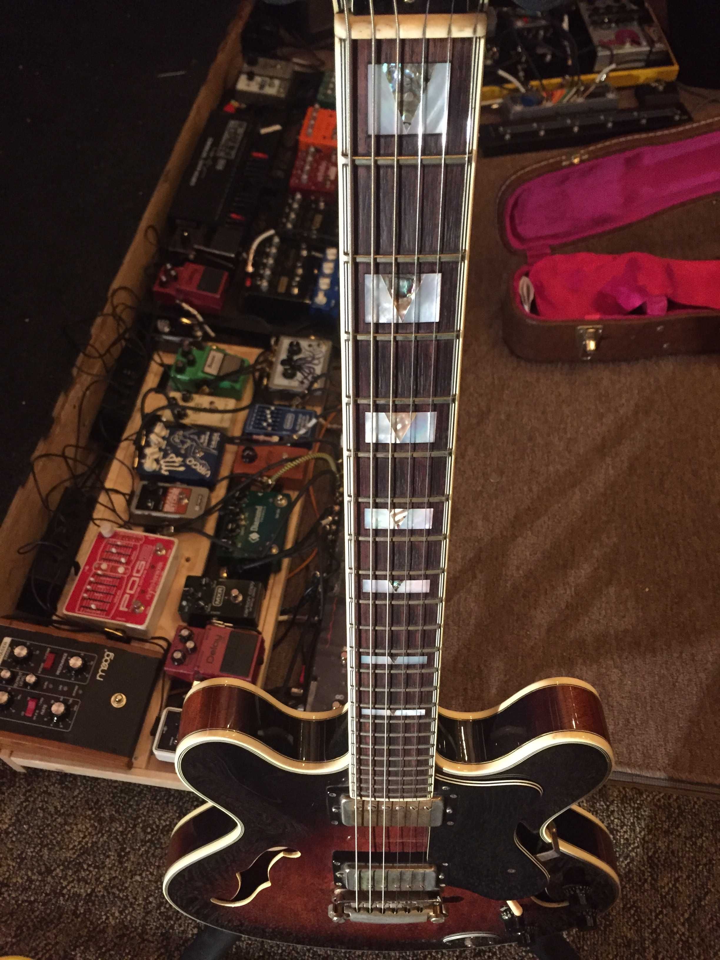 Epiphone Sheraton 1980's Sunburst Japonesa