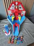 Odrzutowiec baza transporter psi patrol ryder tracker Everest zuma