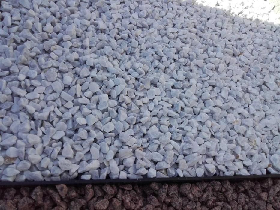 Biały Kamień Grys BIANCO CARRARA Ozdobny do Ogrodu TONA 16-21/21-40mm