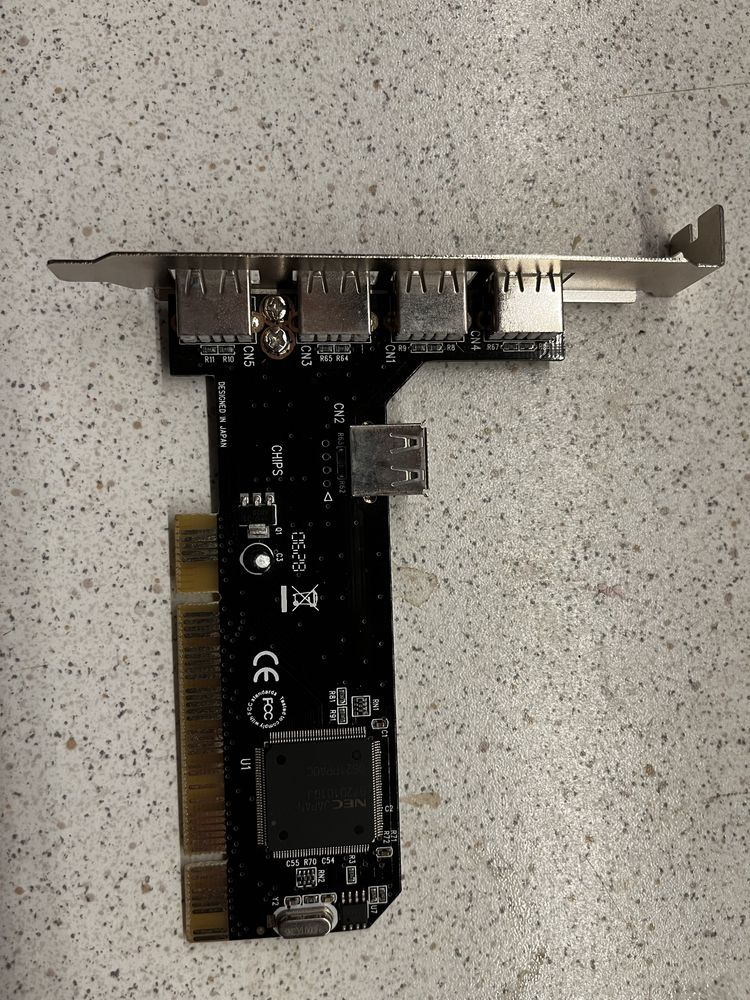 Karta rozszerzeń USB na PCI 5 portow