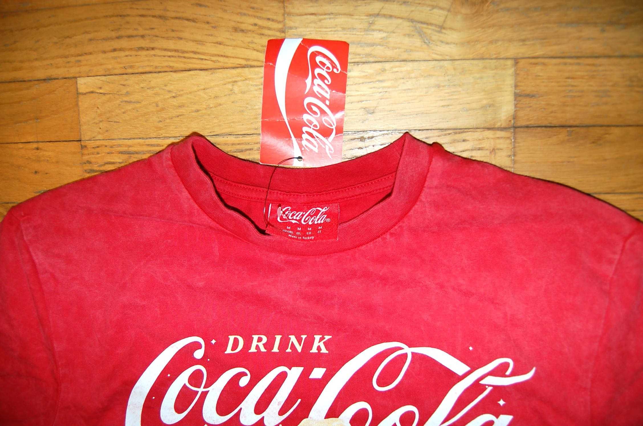 NOWY z metkami t-shirt Coca Cola rozmiar M