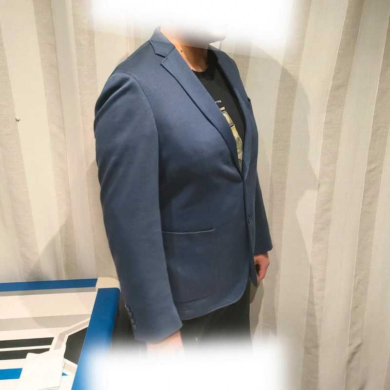 Niebieska marynarka męska XL Hackett London