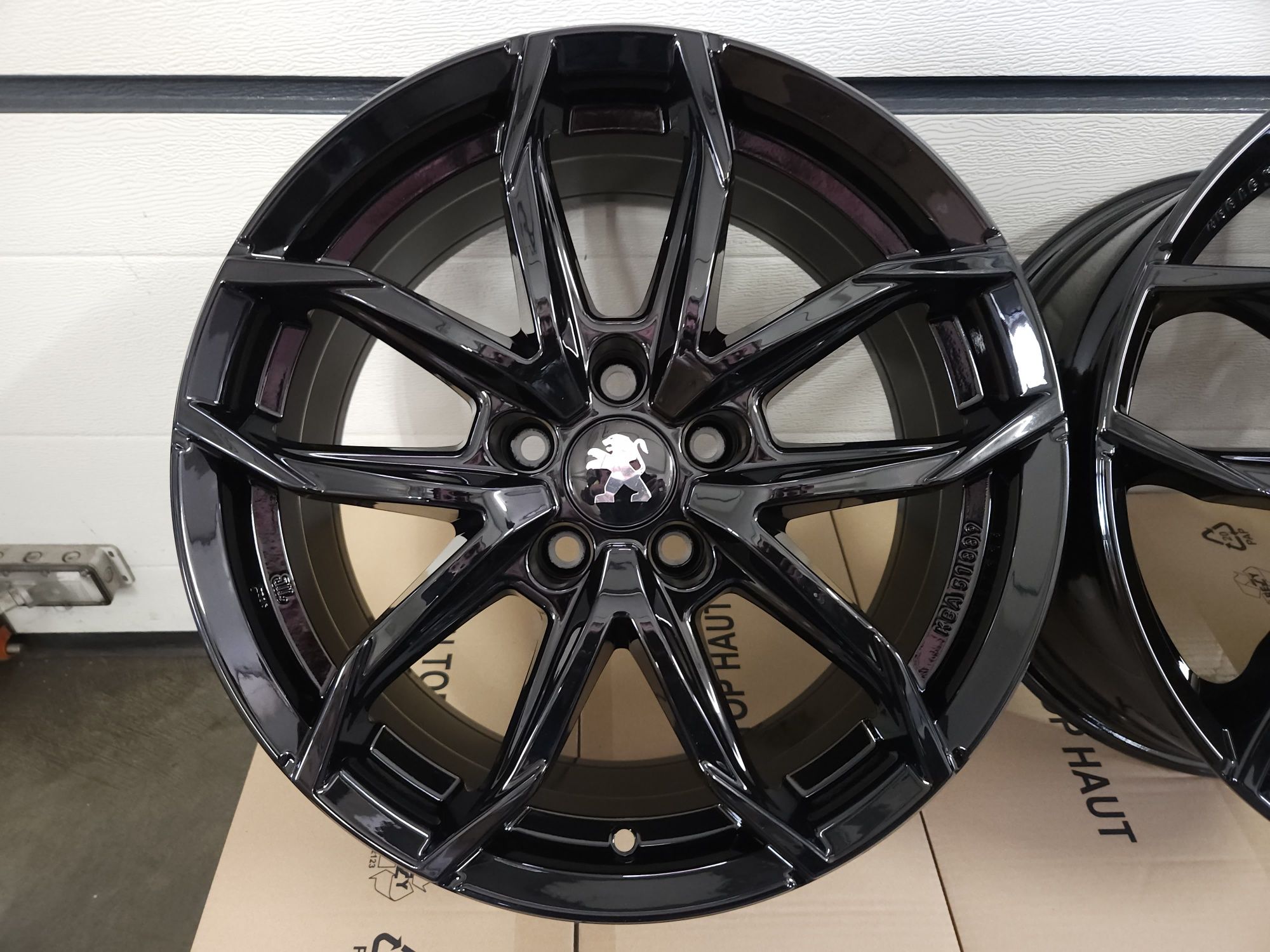 Peugeot 18 " Czarne 5x108 Felgi 308 GT 508 RXH 3008 Nowe 5008