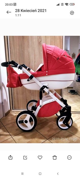 Wòzek 3 w 1 dziecięcy