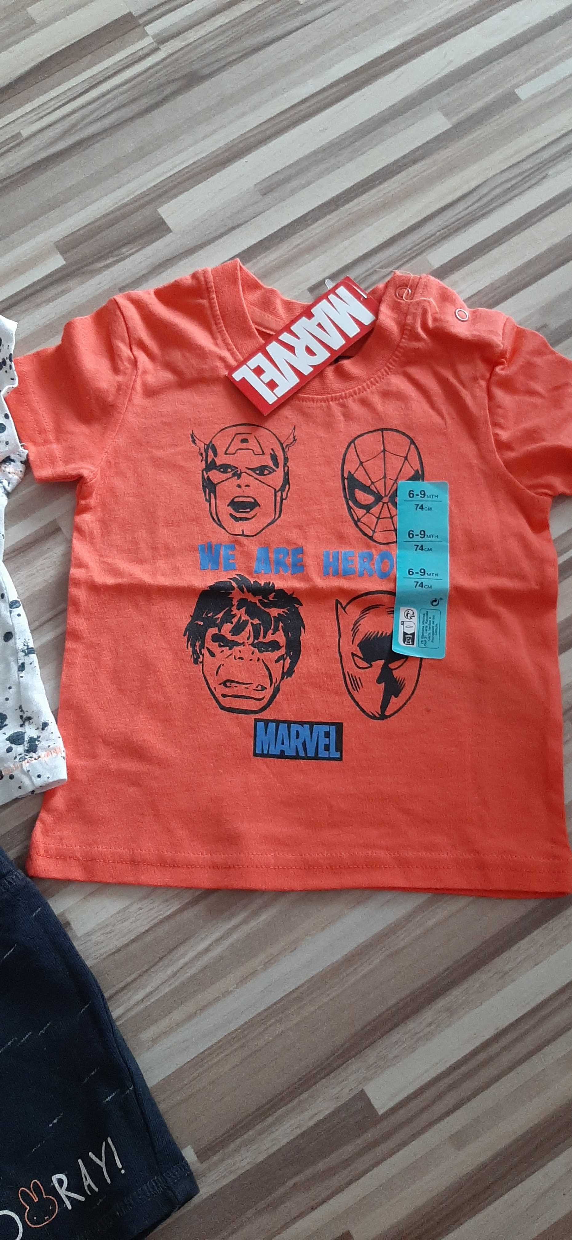 Komplet dla chłopca 80 i T-shirt nowy