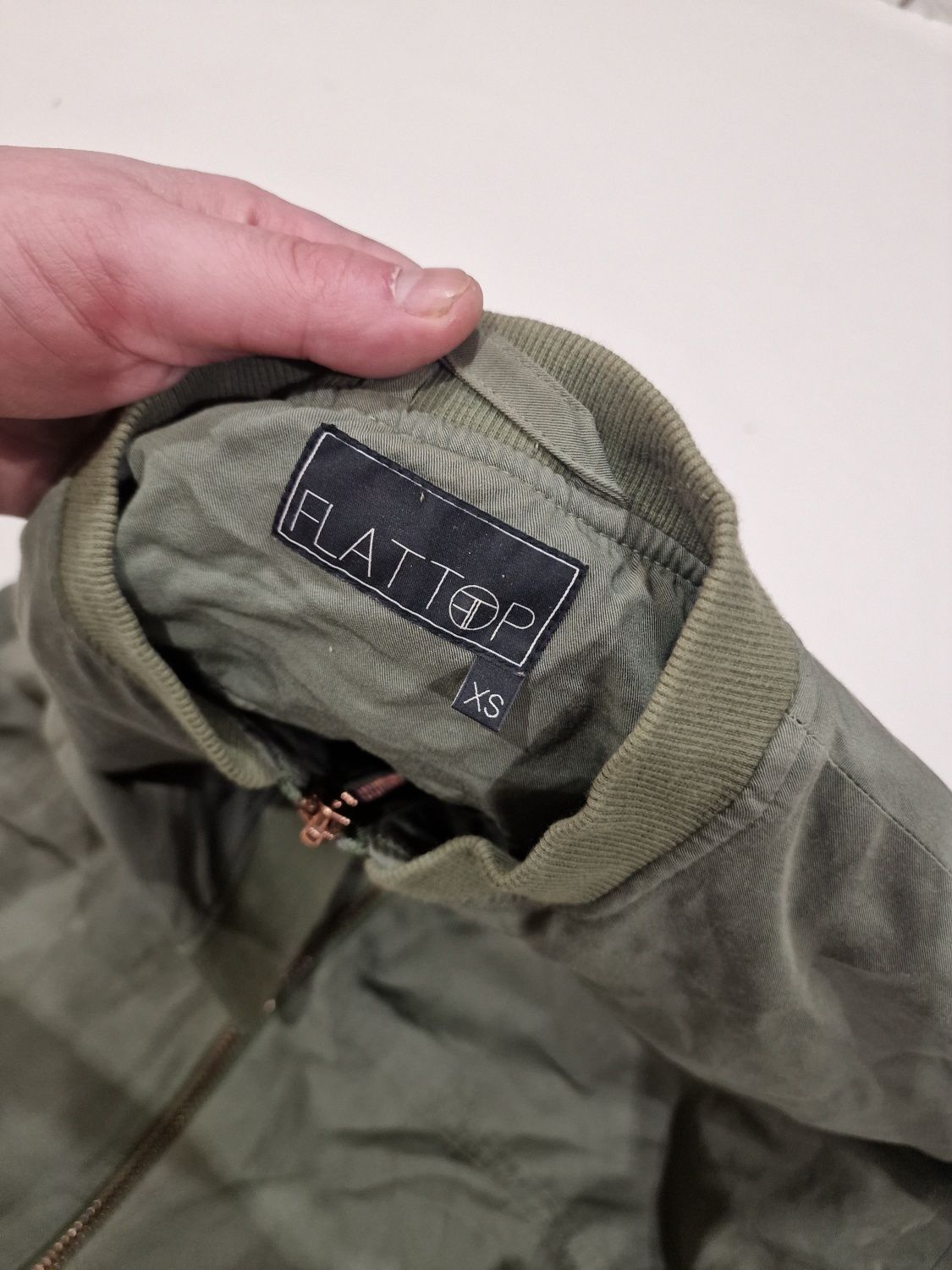 Kurtka Flattop bomberka flek przejściowa wiatrówka roz,xs,s,34,36