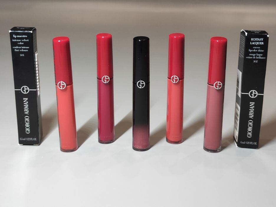 Помада Dior, Givenchy, L’oreal Chanel, Armani