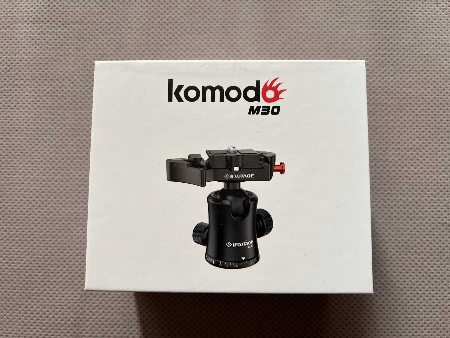 Głowica fotograficzna kulowa Komodo M30 firmy iFootage (IGłA)