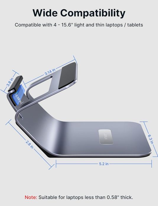 Підставка для ноутбука і планшета