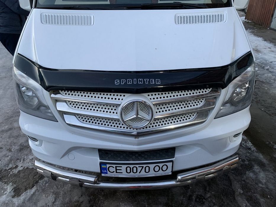Потужна дуга (кенгурятник) Mercedes Sprinter. Захист бампера!