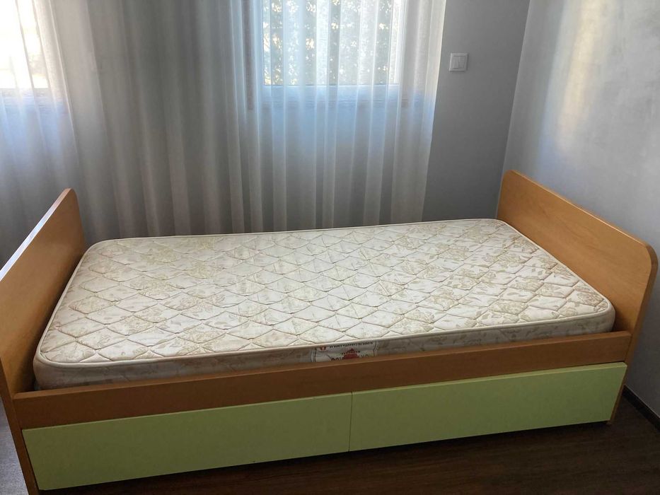 Mobília de cama solteiro (elevatória/duplo)