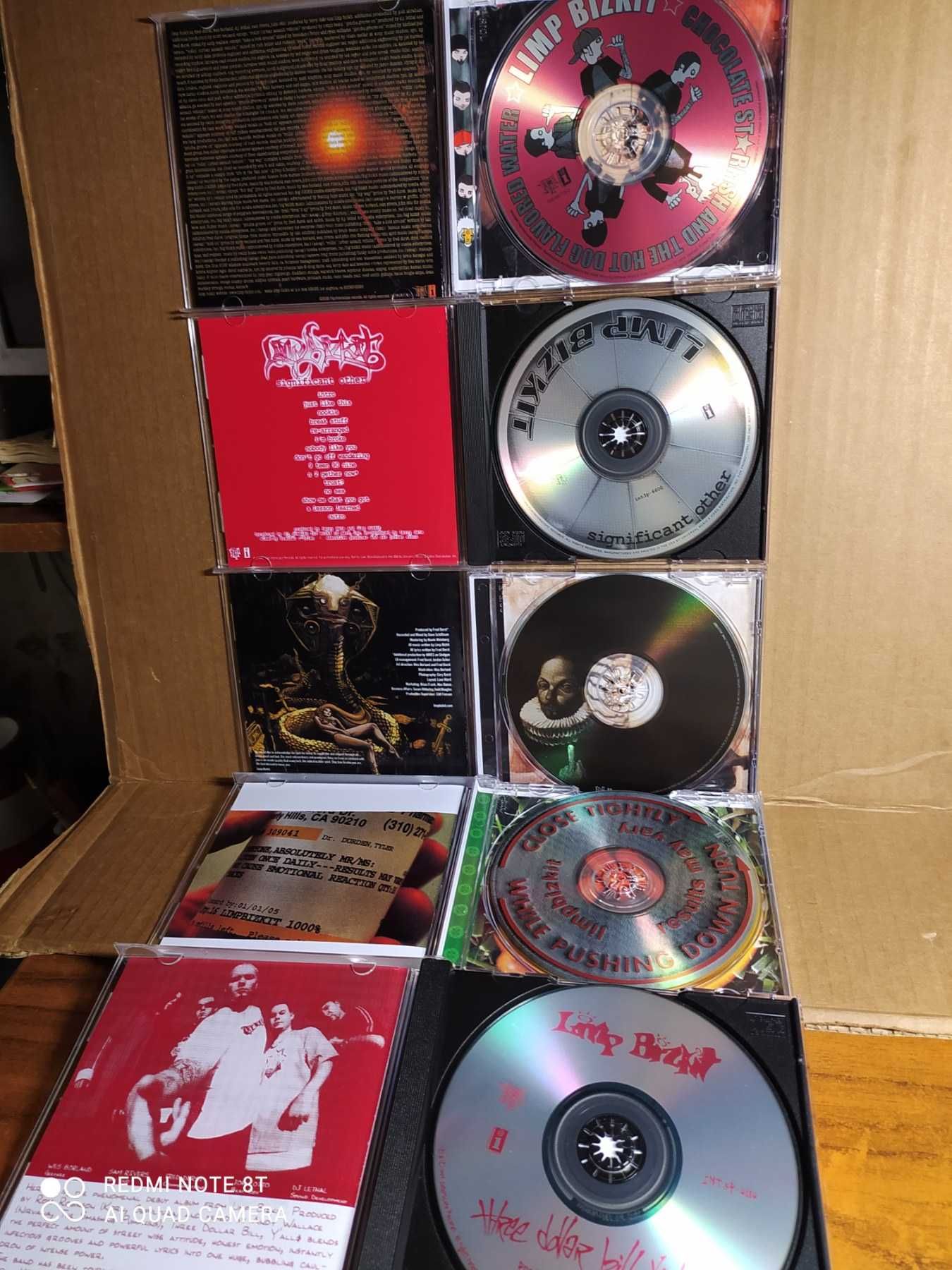 Коллекция CD группы Metallica