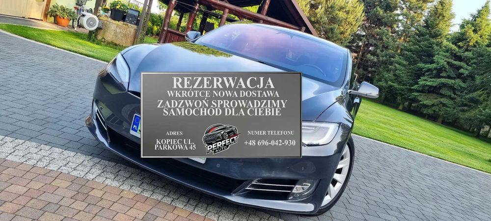 Tesla Model S 525 Km. 75D Dual Motor - AWD, Gwarancja producenta. Bezwypadkowa.