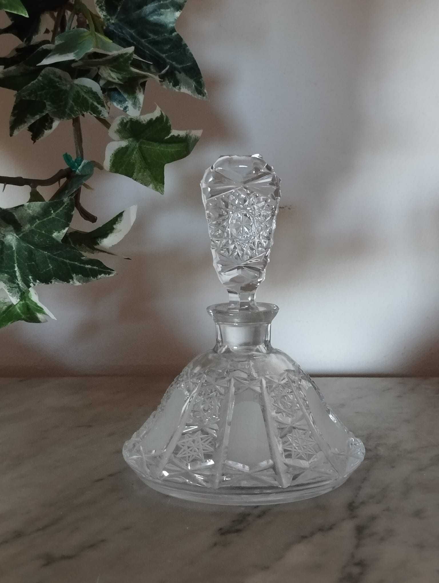Frasco de Perfume em Cristal Antigo